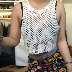 knitted top (perfect for beach days)